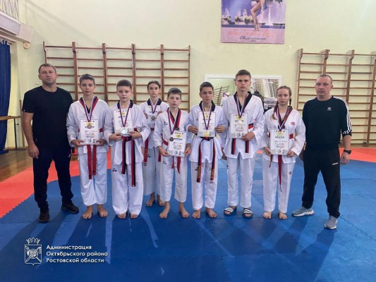 Октябрьские тхэквондисты – победители Чемпионата